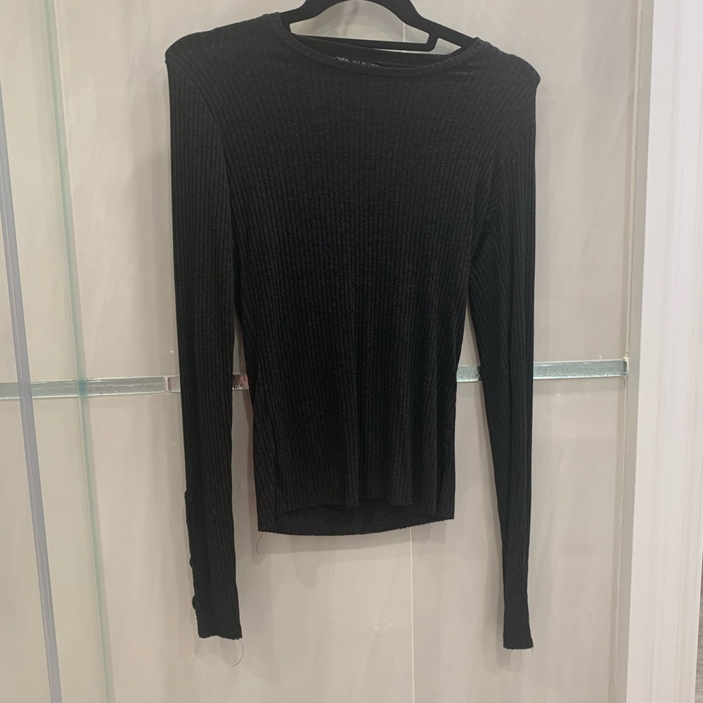 Ribbed Zara top